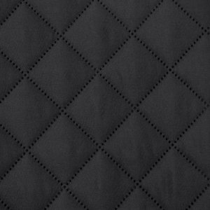 NOWOCZESNA NARZUTA FOTELOWA W GEOMETRYCZNY WZÓR ~ ALARA/3 ~ CZERŃ ~ 70x160