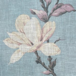GOTOWE FIRANY NA PRZELOTKACH W KWIATY LUNA ~ nr 1799 ~ 1,40m x 2,50m