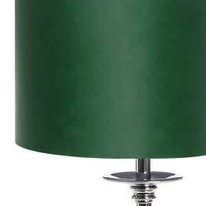 NOWOCZESNA LAMPA W STYLU GLAMOUR ~ ZIELONO SREBRNA LAMPA ~ MONIK-04