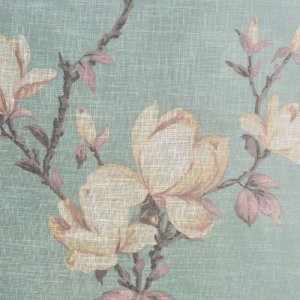 GOTOWE FIRANY NA PRZELOTKACH W KWIATY LUNA ~ nr 1800 ~ 1,40m x 2,50m