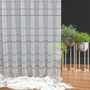 firana z woalu ARTE fiolet 315