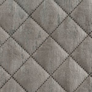 ELEGANCKA WELUROWA NARZUTA NA ŁÓŻKO LUB KANAPĘ ~ BEŻOWA NARZUTA Z PRZECIERANYM WZOREM ~ 170x210
