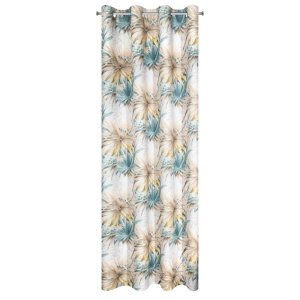GOTOWE ZASŁONY NA PRZELOTKACH W LIŚCIE PALMOWE INGRID ~ nr 881 ~ 1,40m x 2,50m
