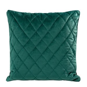 WELUROWA POSZEWKA DEKORACYJNA ~ VELVET/28/D ~ 50x50 ~ CIEMNY TURKUS