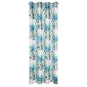 GOTOWE ZASŁONY NA PRZELOTKACH W LIŚCIE PALMOWE INGRID ~ nr 883 ~ 1,40m x 2,50m