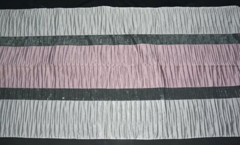 EKSKLUZYWNA TKANINA DEKORACYJNA W PASY ITALISSIMA BY EWA MINGE ~ OUTLET 165 ~ 60 ~ KUPON 1,25m