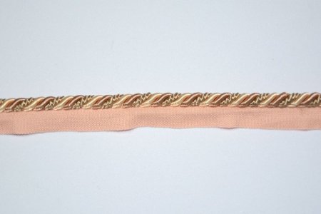 ELEGANCKI SZNUR PASMANTERYJNY ~ wys. 2,00cm ~ ŁOSOŚ + BEŻ