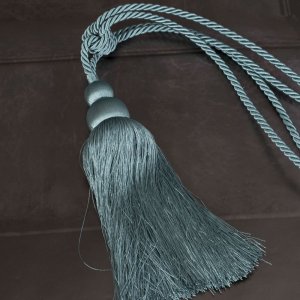 ELEGANCKIE CHWOSTY DO ZASŁON - SZNUR DEKORACYJNY Z CHWOSTEM ~ SC/6019 ~ MIĘTA