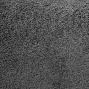 JEDNOKOLOROWY KOC Z MIKROFIBRY ~ SIMPLE ~ STAL ~ 150x200