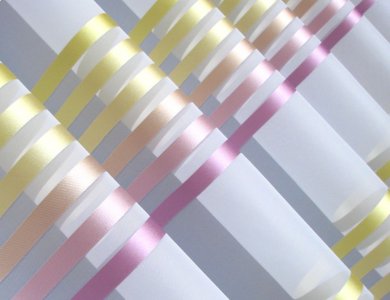 FIRANY Z WOALU - WOAL Z TKANYMI PASAMI ~ "MAGIA PASÓW 2" BIEL + MIX ~ 300