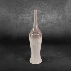 RUSTYKALNY WAZON DEKORACYJNY ~ CERAMICZNY WYSOKI WAZON NA KWIATY ~ ROSINA-01