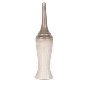 RUSTYKALNY WAZON DEKORACYJNY ~ CERAMICZNY WYSOKI WAZON NA KWIATY ~ ROSINA-02