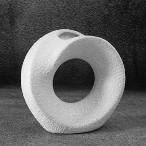 NOWOCZESNY WAZON DEKORACYJNY ~ BIAŁY WAZON CERAMICZNY ~ RISO/5