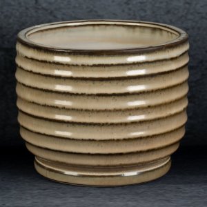 CERAMICZNA DONICZKA DEKORACYJNA ~ KLASYCZNA DONICZKA NA KWIATY ~ BENA/03