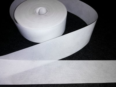GRUBA TAŚMA USZTYWNIAJĄCA - SZTYWNIK POD PRZELOTKI DO FIRAN I ZASŁON ~ wys. 8cm