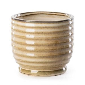 CERAMICZNA DONICZKA DEKORACYJNA ~ KLASYCZNA DONICZKA NA KWIATY ~ BENA/02