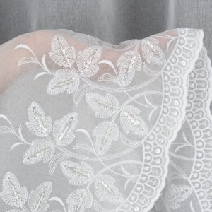 zazdrostka 60 cm biała etamina haft roślinny