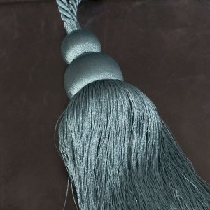 ELEGANCKIE CHWOSTY DO ZASŁON - SZNUR DEKORACYJNY Z CHWOSTEM ~ SC/6019 ~ MIĘTA