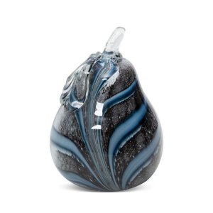 SZKLANA GRUSZKA RĘCZNIE ROBIONA ~ SZKLANA FIGURKA DEKORACYJNA ~ DAKOTA/FIG/07