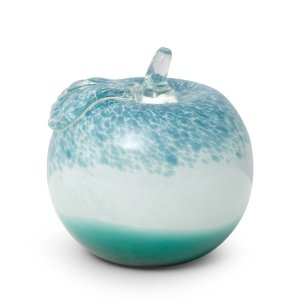 SZKLANE JABŁKO RĘCZNIE ROBIONE ~ SZKLANA FIGURKA DEKORACYJNA ~ DAGI/FIG/04