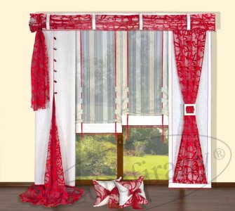 Turkusowa spinka do zasłon &ndash; nowoczesny upinacz do tkanin okiennych