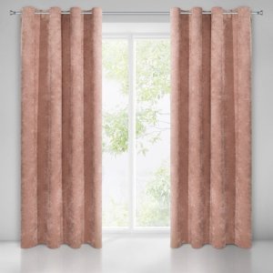 ELEGANCKIE GOTOWE ZASŁONY NA PRZELOTKACH Z WELURU ANISA ~ nr 1433 ~ 1,40m x 2,50m