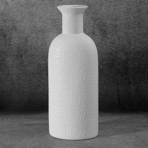 WYSOKI WAZON DEKORACYJNY ~ BIAŁY WAZON CERAMICZNY ~ RISO/8