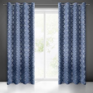 EKSKLUZYWNE GOTOWE ZASŁONY NA PRZELOTKACH BLACKOUT ABELLA ~ nr 1234 ~ 1,35m x 2,50m