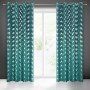 GOTOWE ZASŁONY W STYLU GLAMOUR NA PRZELOTKACH Z WELWETU CHILL ~ nr 421 ~ 1,40m x 2,50m