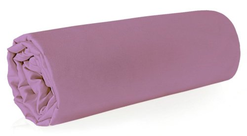 PRZEŚCIERADŁO SATYNOWE BEZ GUMKI ~ 1/NOVA ~ CIEMNY RÓŻ ~ 220X210