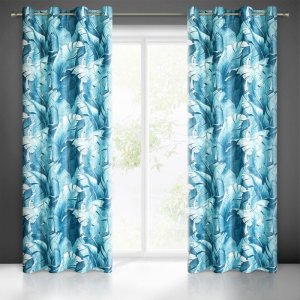 MŁODZIEŻOWE GOTOWE ZASŁONY NA PRZELOTKACH Z DIMOUT'U LIZBONA ~ nr 821 ~ 1,40m x 2,50m