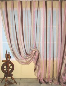 FIRANY - ORGANTYNA Z TKANYMI PASAMI ~ "SATIN STRIPS - KBR" ~ 300