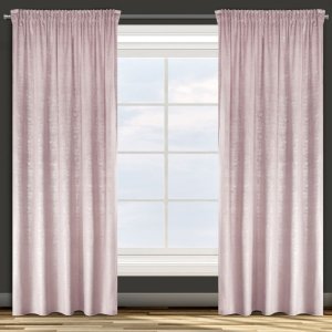 GOTOWE ZASŁONY W STYLU GLAMOUR NA TAŚMIE Z WELURU CYPR ~ nr 307 ~ 1,40m x 2,70m