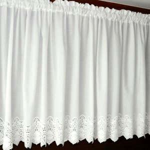 zazdrostka rustykalna z koronką d&oacute;ł 70 cm