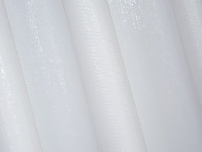 NOWOCZESNE - BŁYSZCZĄCE ZASŁONY W STYLU GLAMOUR ~ "SHINY" BIEL ~ 290
