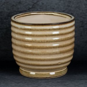 CERAMICZNA DONICZKA DEKORACYJNA ~ KLASYCZNA DONICZKA NA KWIATY ~ BENA/02
