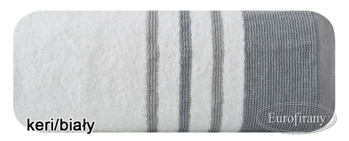 EKSKLUZYWNY RĘCZNIK FROTTE ~ RE/KERI/01/B ~ BIEL ~ 50cm x 90cm