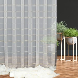 woal w pasy do sypialni i salonu