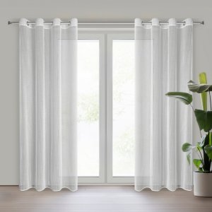 GOTOWA FIRANA Z SIATKI W STYLU BOHO ~ FIRANKI Z SIATKI BEZ PRASOWANIA ~ ADRI ~ 1,40m x 2,50m