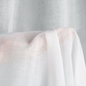 tkanina firanowa etamina biała matowa