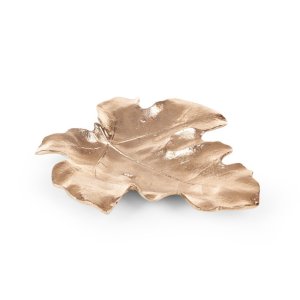 EKSKLUZYWNA PATERA DEKORACYJNA W KSZTAŁCIE LIŚCIA ~ ELEGANCKA PATERA OZDOBNA ~ DALIA-03