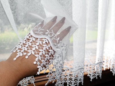 turecka zazdrostka GOSIA z gipiurą o motywie roślinnym
