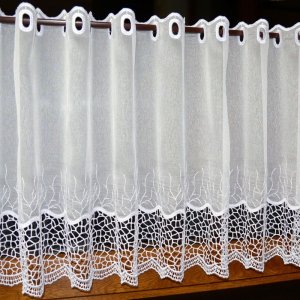 zazdrostka markizeta gipiura vera 40 cm klasyczna dekoracja okna kuchennego