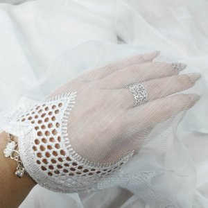 biała firana bambusowa selena struktura materiału deszczyk