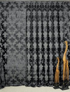DWUSTRONNE - EKSKLUZYWNE ZASŁONY W ORNAMENTY "SENSI" ~ 290