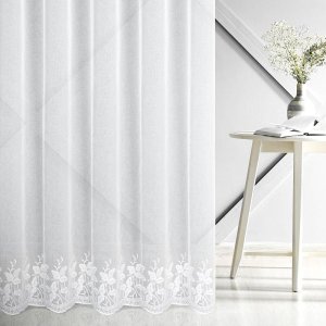 Elegancka kr&oacute;tka firanka do kuchni pokoju HANA