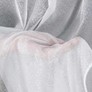 firana SALVA markizeta biała 320 cm  długa firana markizeta na balkon