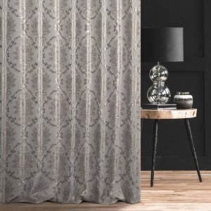Ekskluzywne zasłony do salonu - zasłony w ornamenty Ewa Minge - "LUXURIA I" - 315