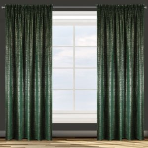 GOTOWE ZASŁONY W STYLU GLAMOUR NA TAŚMIE Z WELURU CYPR ~ nr 305 ~ 1,40m x 2,70m
