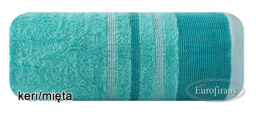 EKSKLUZYWNY RĘCZNIK FROTTE ~ RE/KERI/10/MIĘT ~ MIĘTOWY ~ 70cm x 140cm